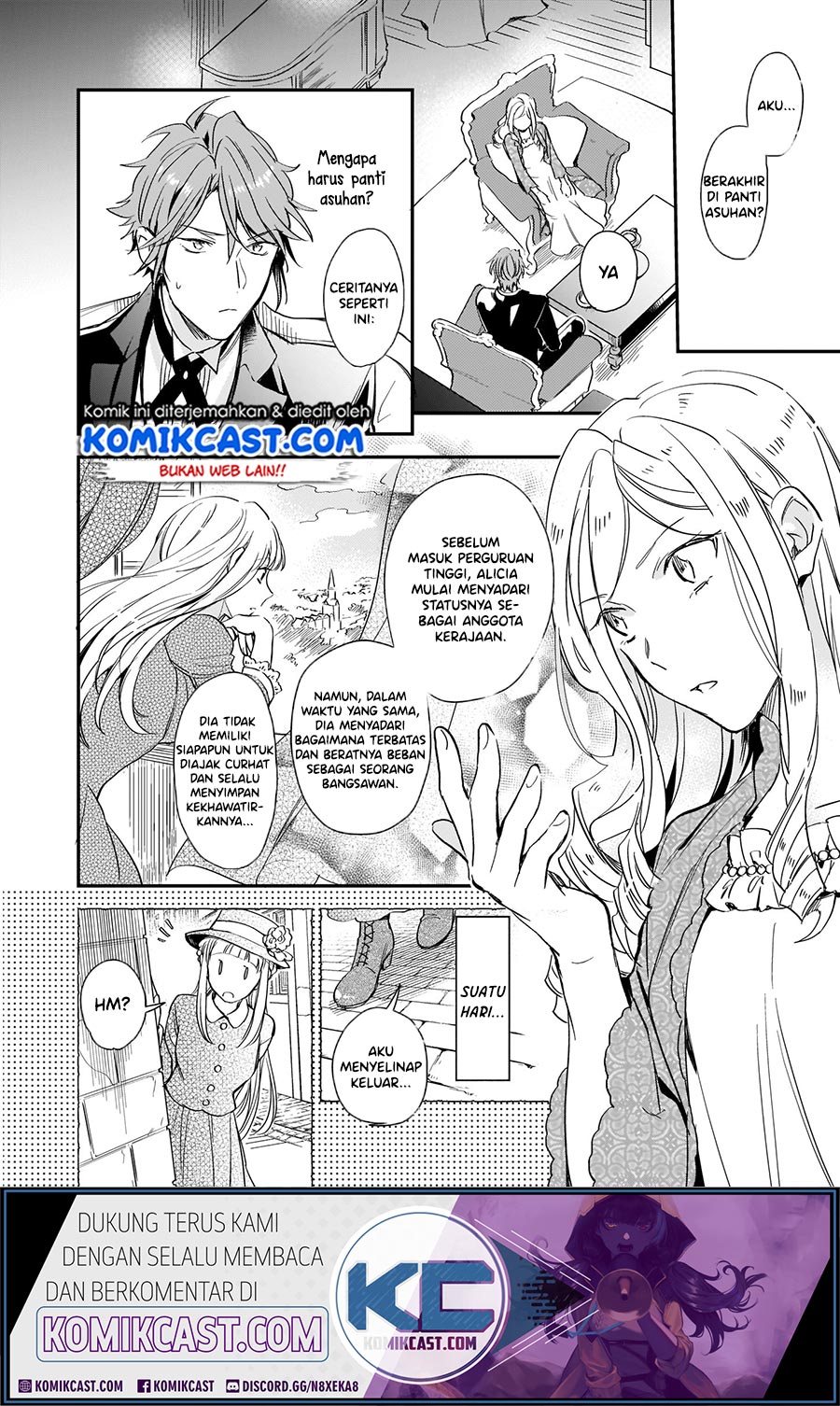 Albert Ke no Reijou wa Botsuraku wo go Shomou desu chapter 8