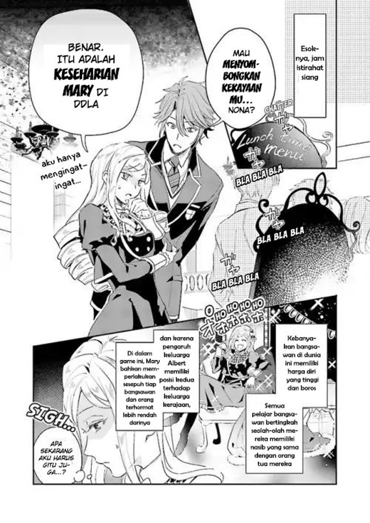 Albert Ke no Reijou wa Botsuraku wo go Shomou desu Chapter 02 Bahasa Indonesia