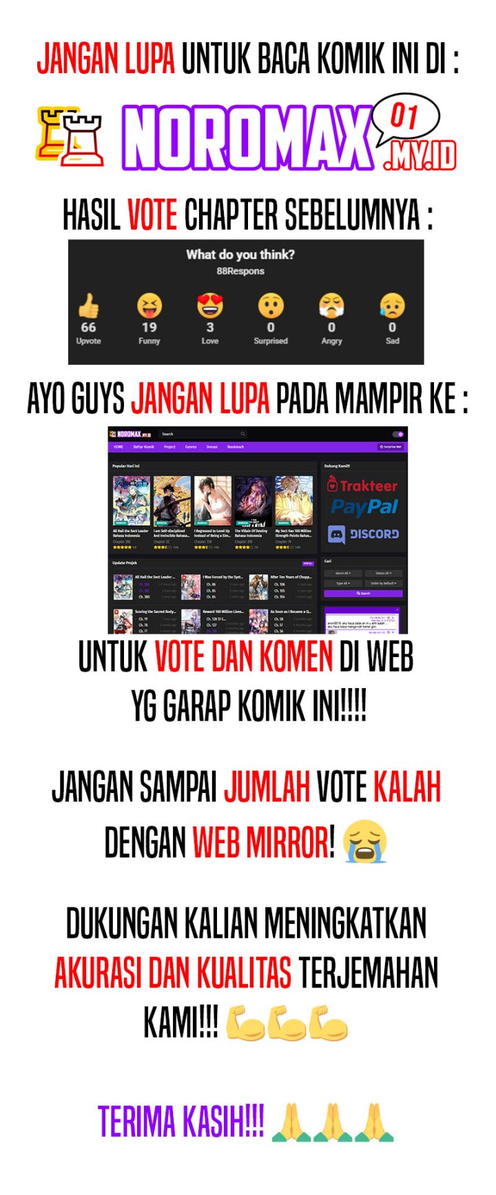 All Hail the Sect Leader Chapter 479 Bahasa Indonesia