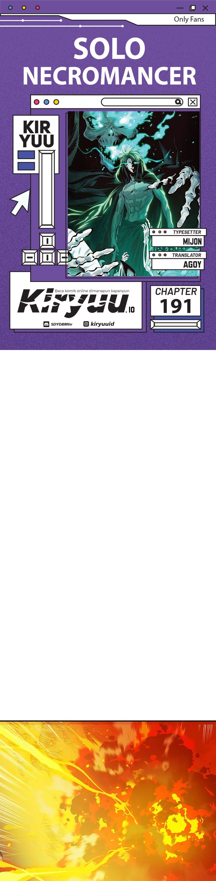 Alone Necromancer (Solo Necromancer) chapter 191