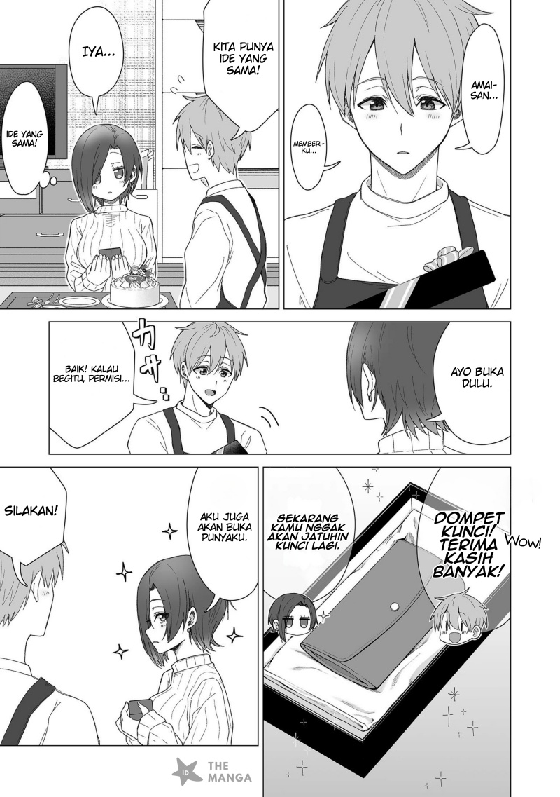 Amai-san wa Tsumetakute Amai Chapter 19 Bahasa Indonesia