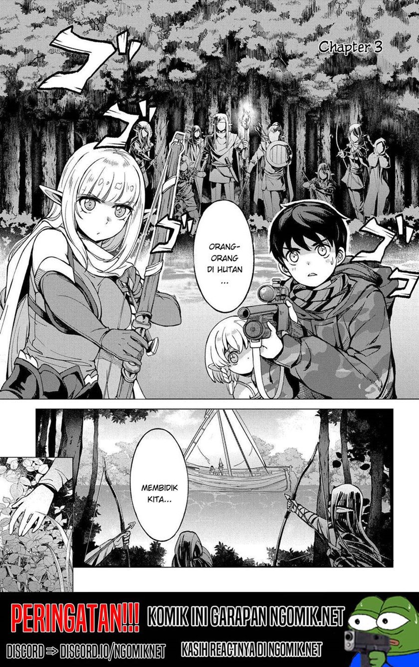 An Active Hunter in Hokkaido Has Been Thrown into a Different World Chapter 03.1 Bahasa Indonesia