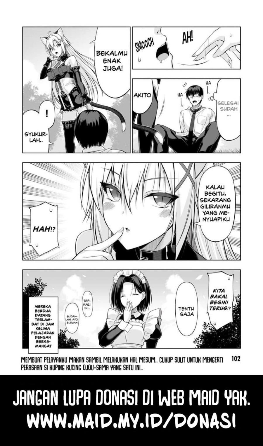 Anata wa Watashi no Geboku desu – Neko to Geboku no Himitsu no Kankei chapter 3