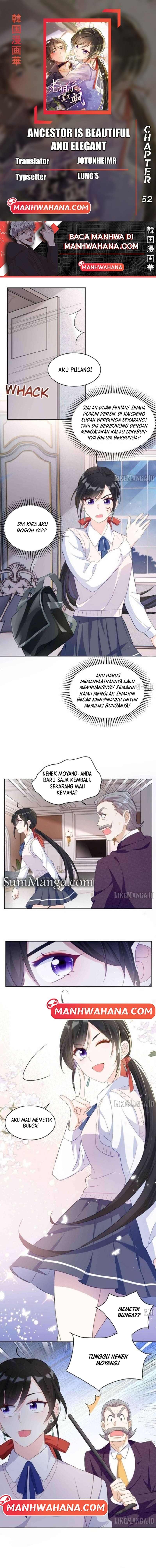 Ancestor is Beautiful and Elegant chapter 52
