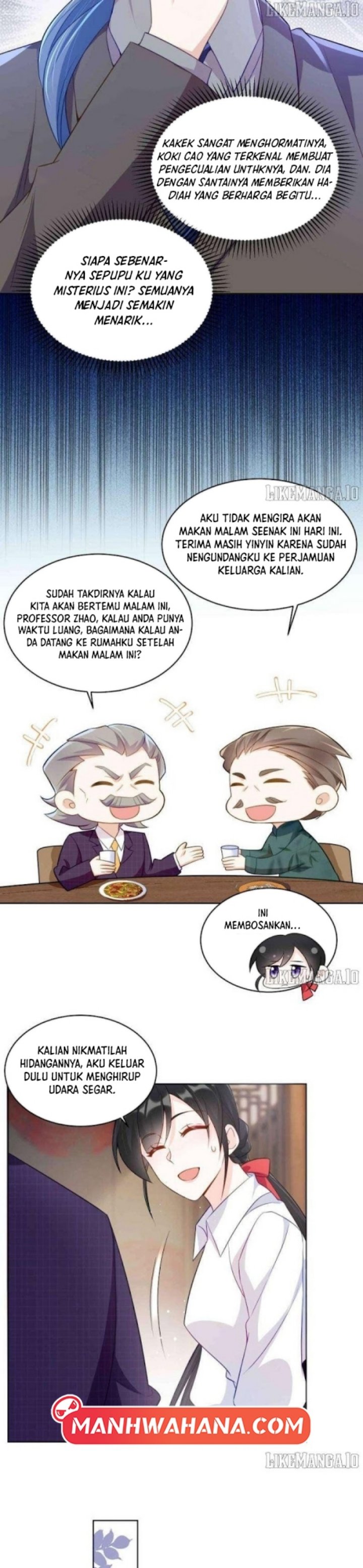 Ancestor is Beautiful and Elegant Chapter 55 Bahasa Indonesia