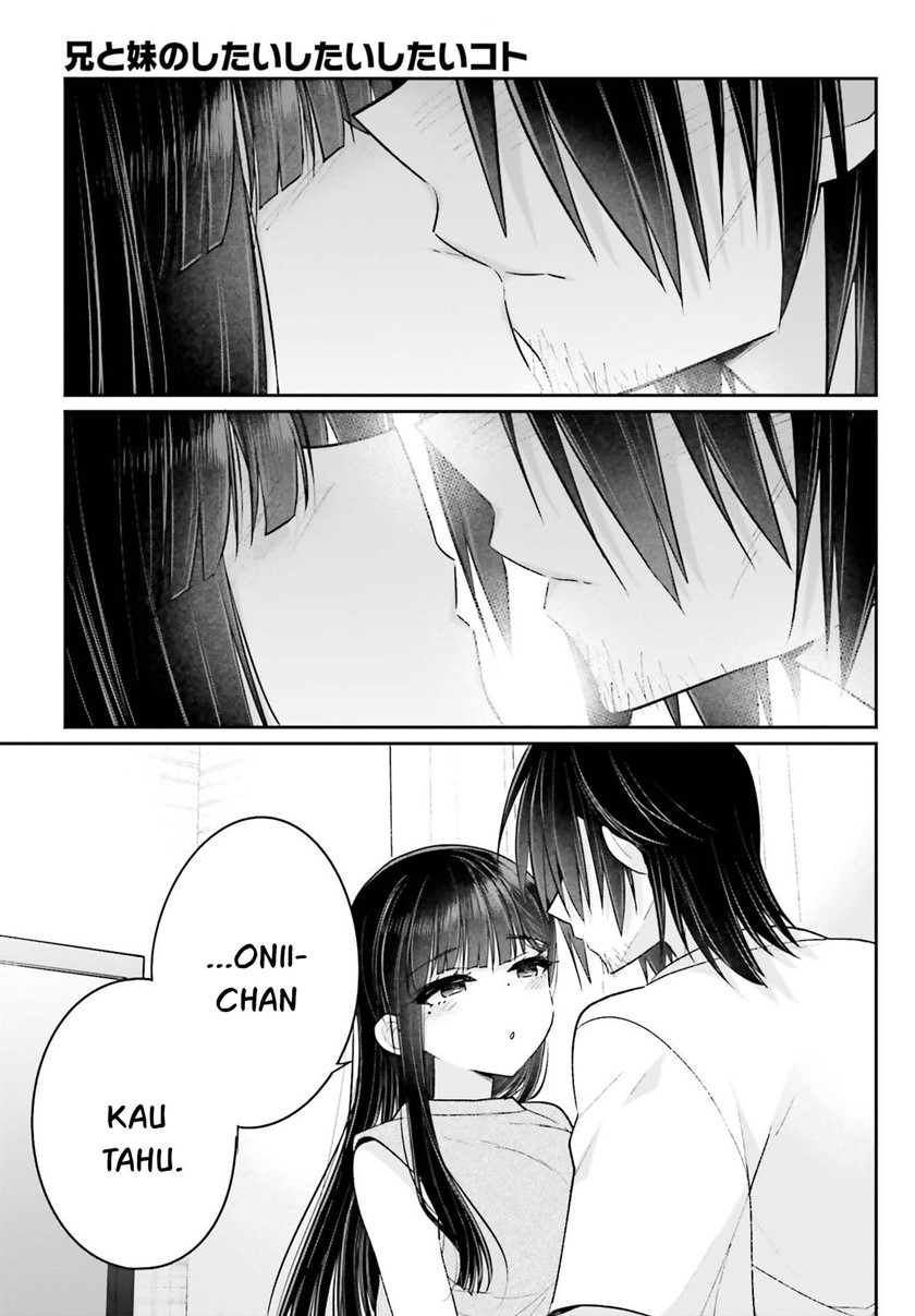Ani to Imouto no Shitai Shitai Shitai Koto chapter 12