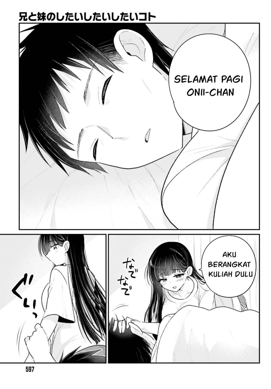 Ani to Imouto no Shitai Shitai Shitai Koto Chapter 16 Bahasa Indonesia