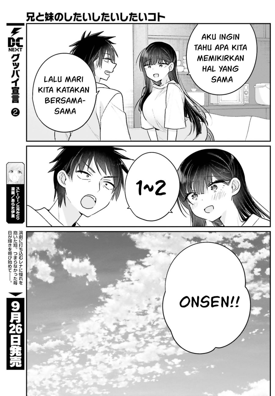 Ani to Imouto no Shitai Shitai Shitai Koto Chapter 16 Bahasa Indonesia