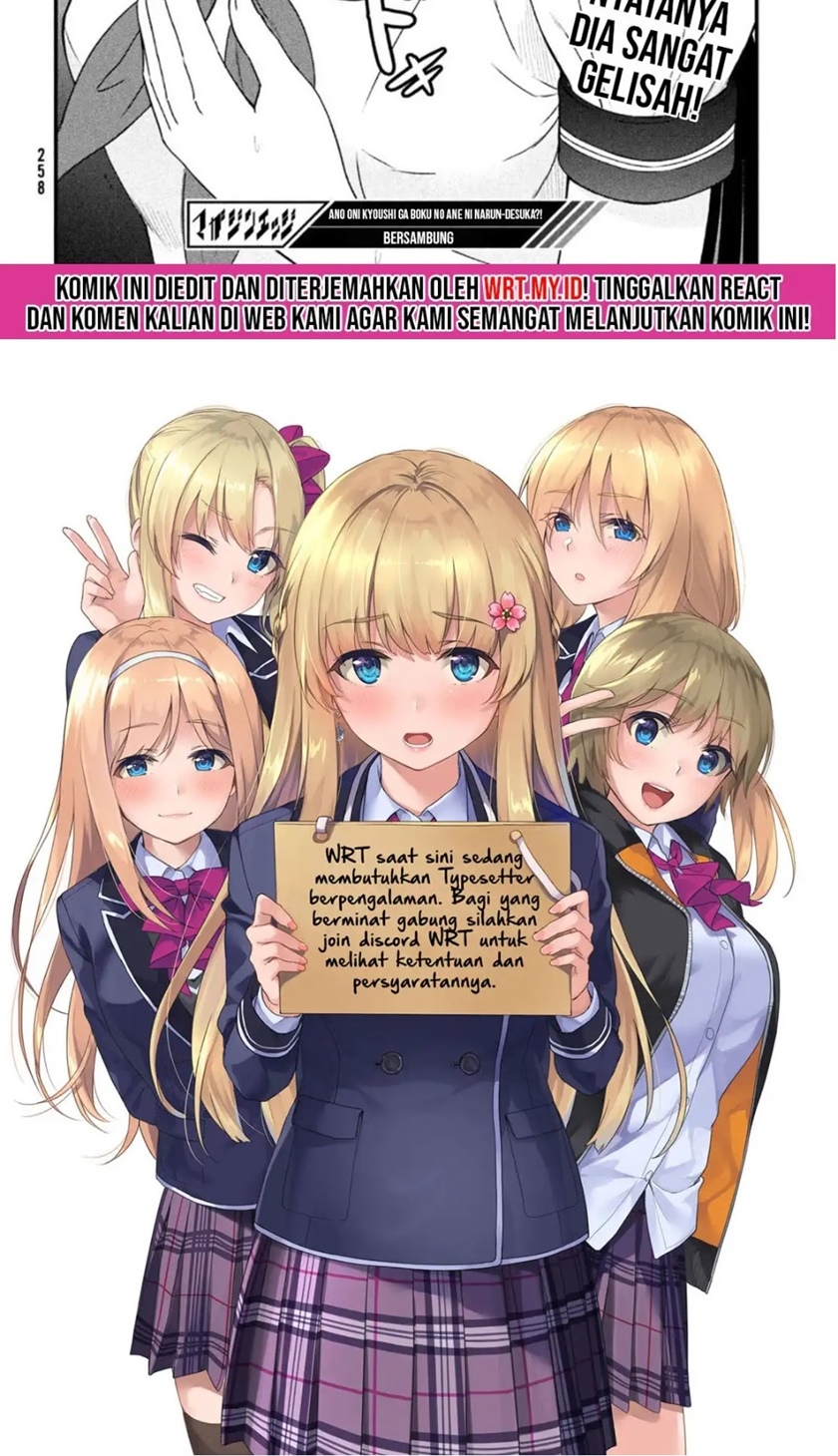 Ano Oni Kyōshi ga Boku no Ane ni Narundesuka? Chapter 09 Bahasa Indonesia