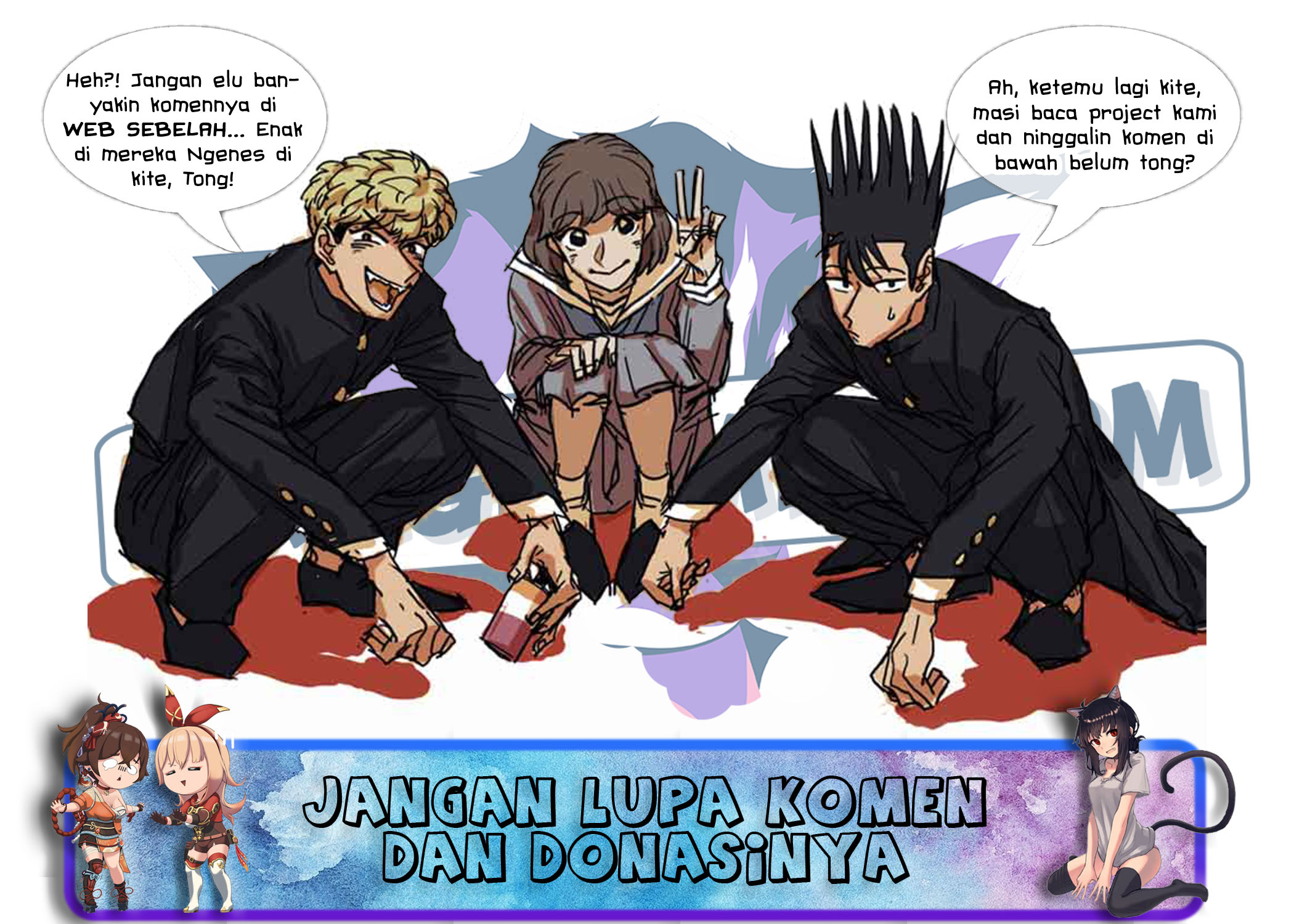 Ansatsu Skill de Isekai Saikyou Chapter 05.1 Bahasa Indonesia