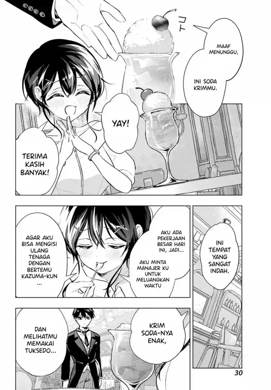 Anta to Osananajimitte dake demo Iyananoni! ~Zekkou kara Hajimaru S-kyuu Bishoujo to no Gakuen Nariagari Seikatsu~ Chapter 06 Bahasa Indonesia