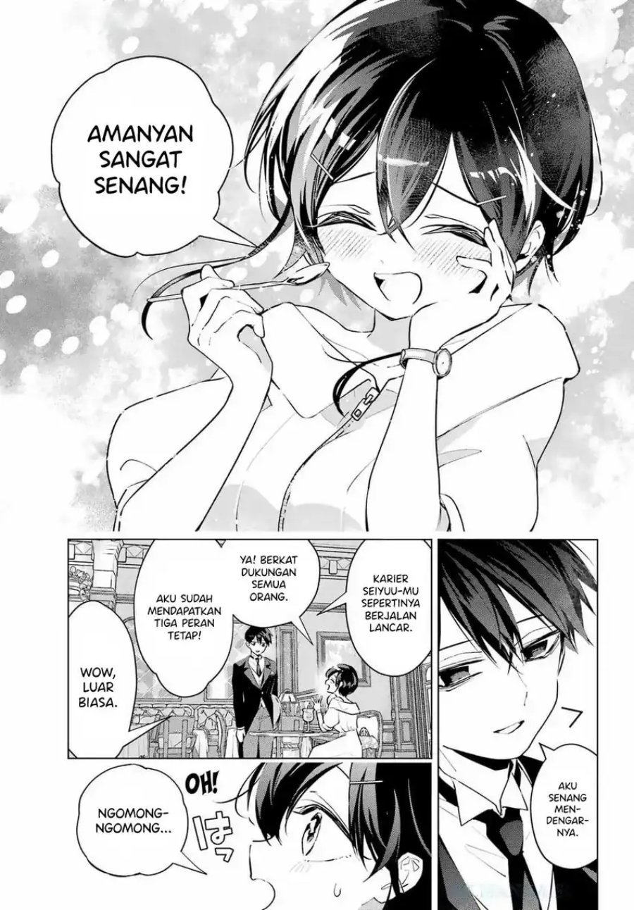 Anta to Osananajimitte dake demo Iyananoni! ~Zekkou kara Hajimaru S-kyuu Bishoujo to no Gakuen Nariagari Seikatsu~ Chapter 06 Bahasa Indonesia