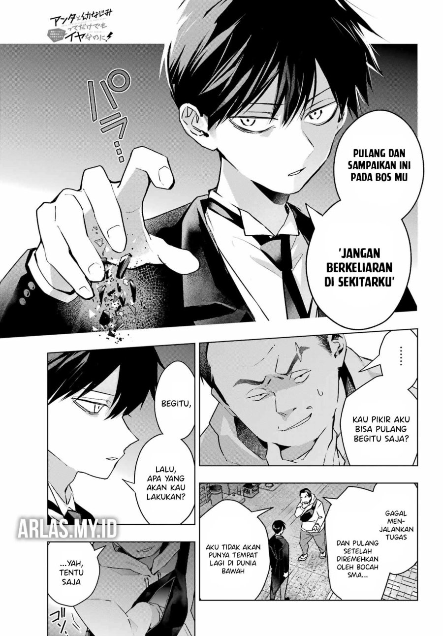 Anta to Osananajimitte dake demo Iyananoni! ~Zekkou kara Hajimaru S-kyuu Bishoujo to no Gakuen Nariagari Seikatsu~ Chapter 08 Bahasa Indonesia