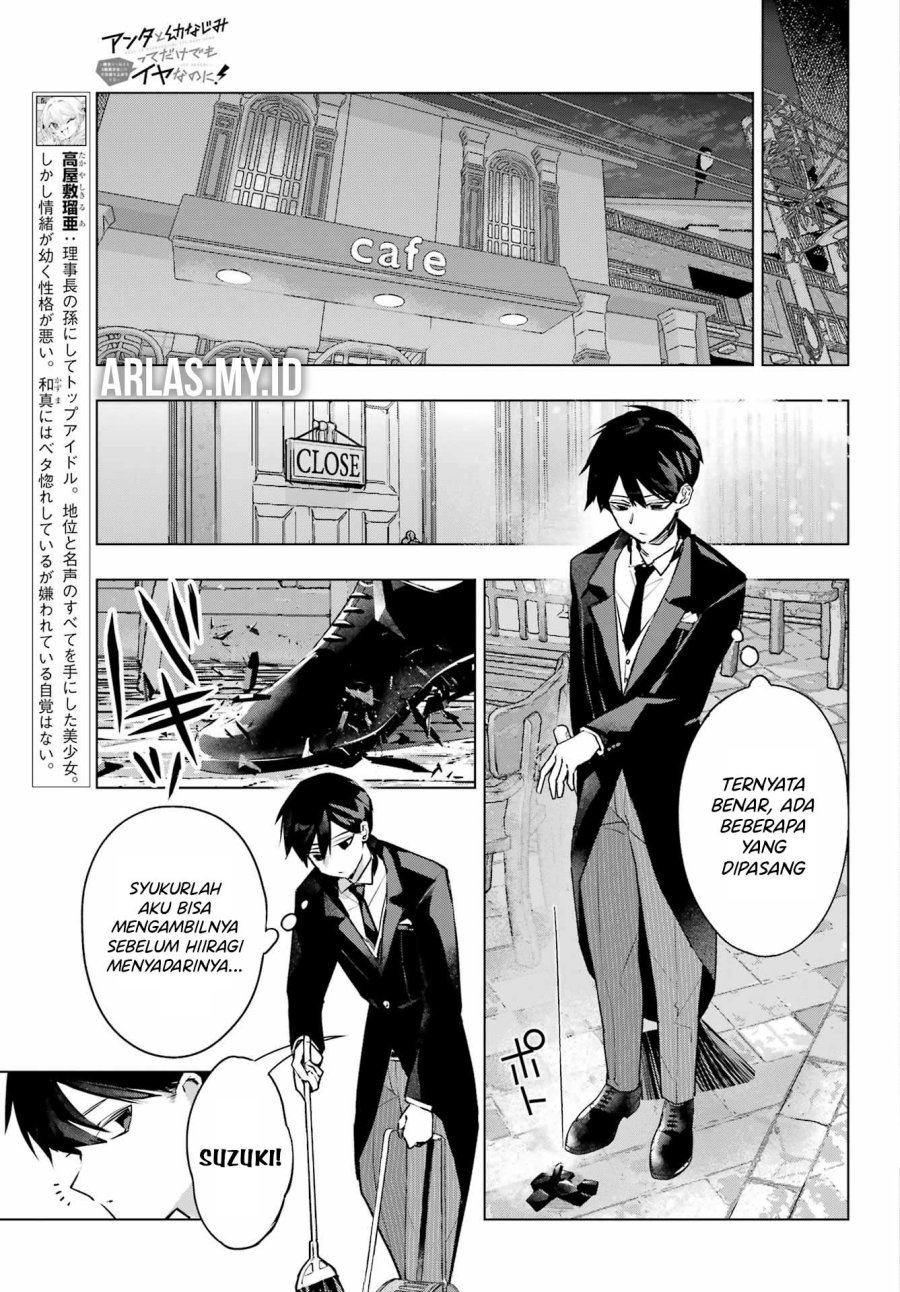 Anta to Osananajimitte dake demo Iyananoni! ~Zekkou kara Hajimaru S-kyuu Bishoujo to no Gakuen Nariagari Seikatsu~ Chapter 08 Bahasa Indonesia