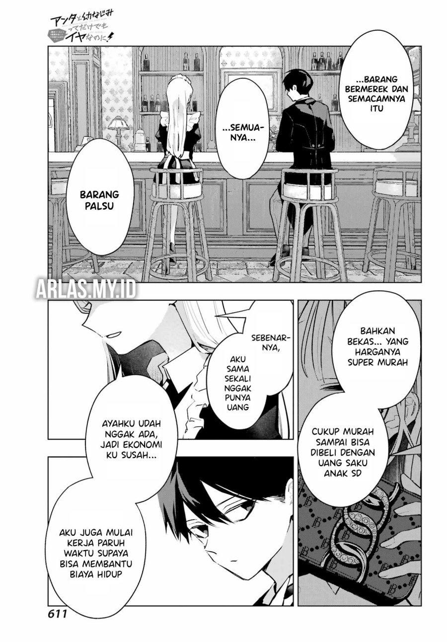 Anta to Osananajimitte dake demo Iyananoni! ~Zekkou kara Hajimaru S-kyuu Bishoujo to no Gakuen Nariagari Seikatsu~ Chapter 08 Bahasa Indonesia