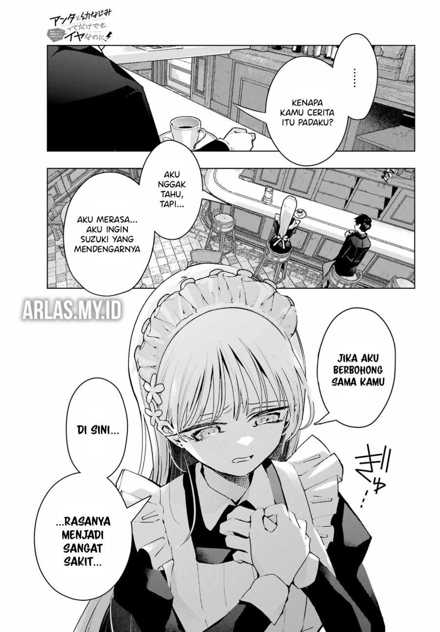 Anta to Osananajimitte dake demo Iyananoni! ~Zekkou kara Hajimaru S-kyuu Bishoujo to no Gakuen Nariagari Seikatsu~ Chapter 08 Bahasa Indonesia