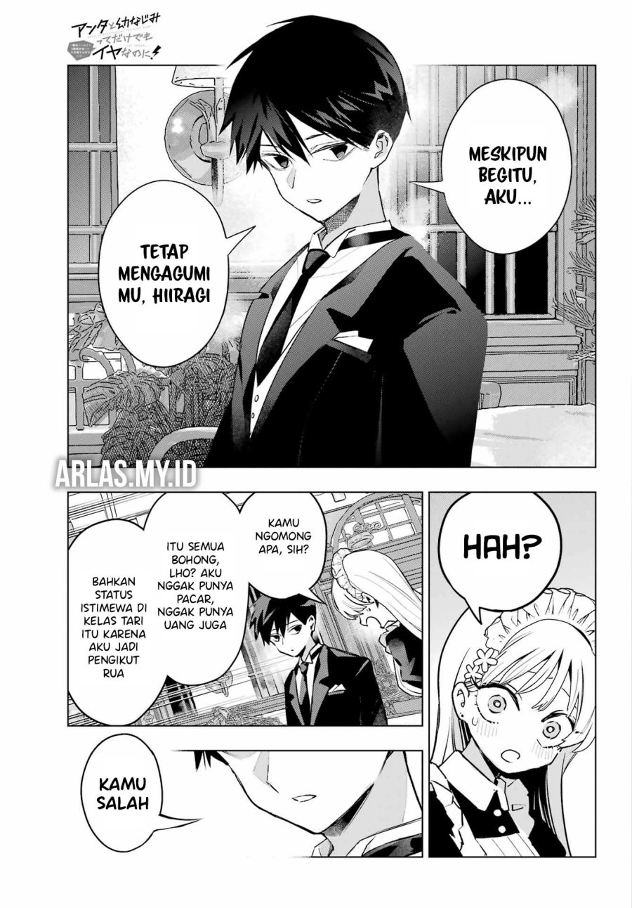 Anta to Osananajimitte dake demo Iyananoni! ~Zekkou kara Hajimaru S-kyuu Bishoujo to no Gakuen Nariagari Seikatsu~ Chapter 08 Bahasa Indonesia