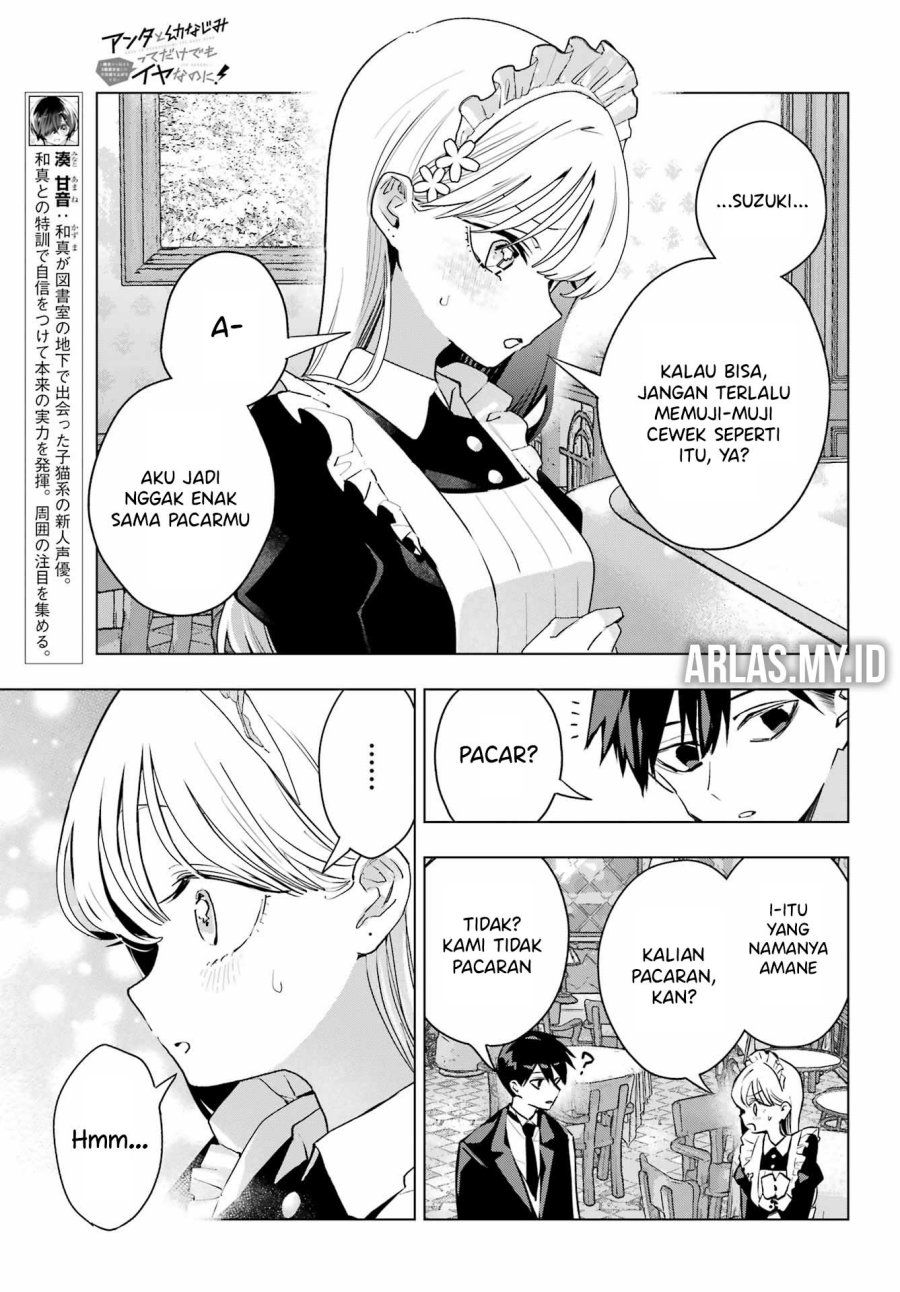Anta to Osananajimitte dake demo Iyananoni! ~Zekkou kara Hajimaru S-kyuu Bishoujo to no Gakuen Nariagari Seikatsu~ Chapter 08 Bahasa Indonesia