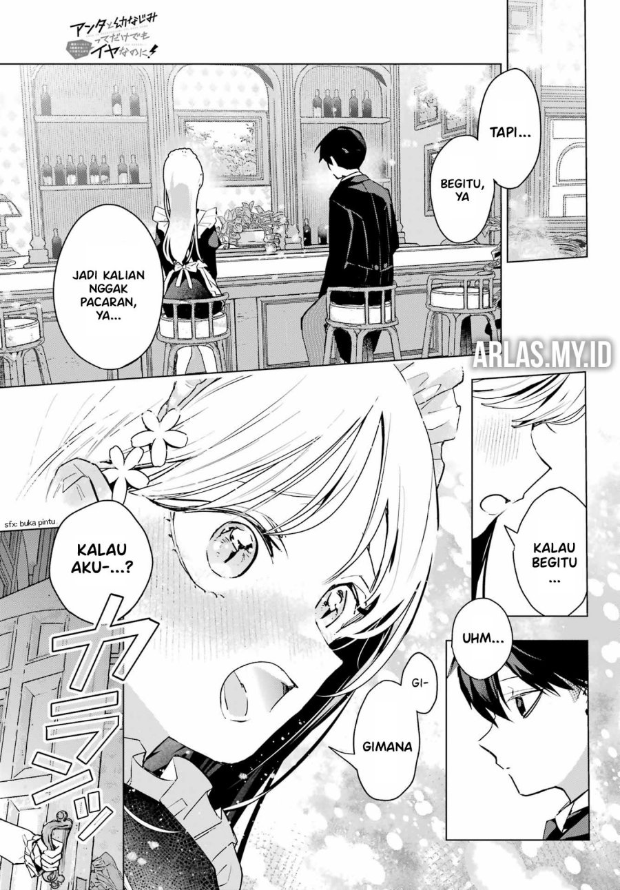 Anta to Osananajimitte dake demo Iyananoni! ~Zekkou kara Hajimaru S-kyuu Bishoujo to no Gakuen Nariagari Seikatsu~ Chapter 08 Bahasa Indonesia