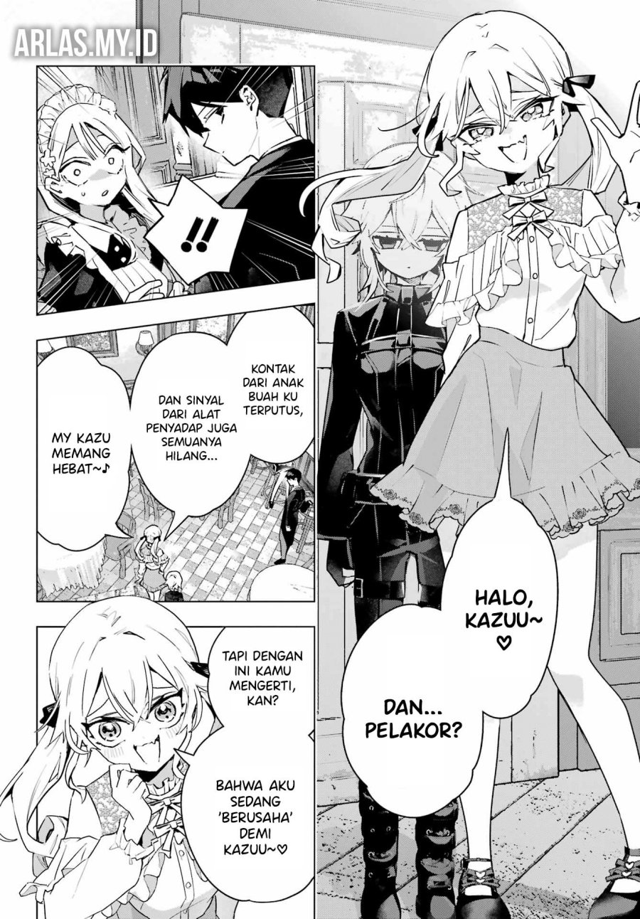 Anta to Osananajimitte dake demo Iyananoni! ~Zekkou kara Hajimaru S-kyuu Bishoujo to no Gakuen Nariagari Seikatsu~ Chapter 08 Bahasa Indonesia