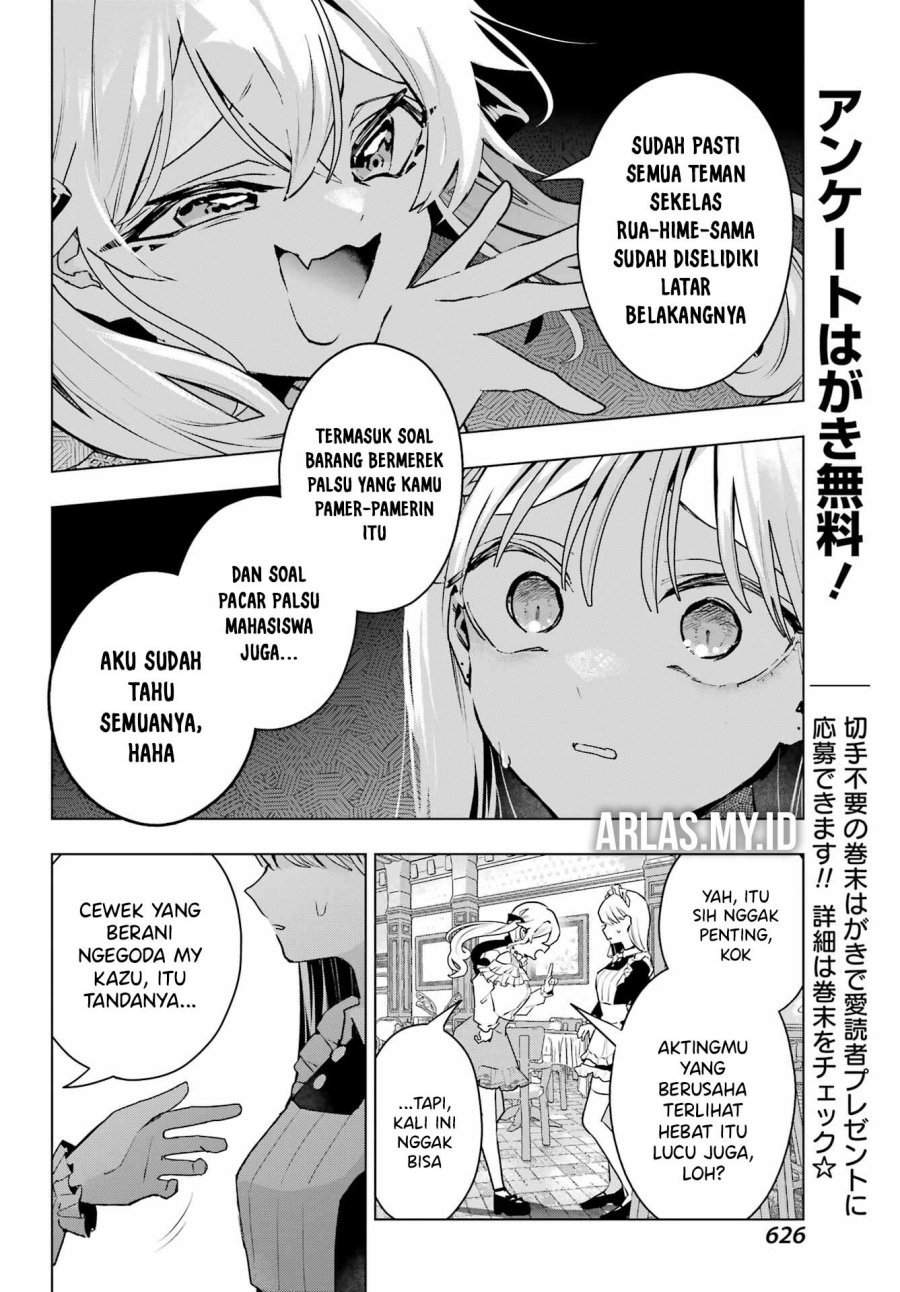 Anta to Osananajimitte dake demo Iyananoni! ~Zekkou kara Hajimaru S-kyuu Bishoujo to no Gakuen Nariagari Seikatsu~ Chapter 08 Bahasa Indonesia