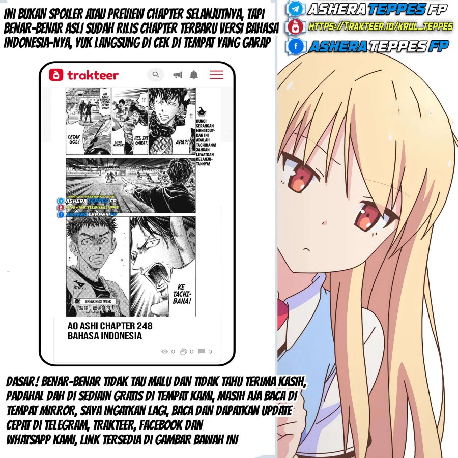 Ao Ashi chapter 62
