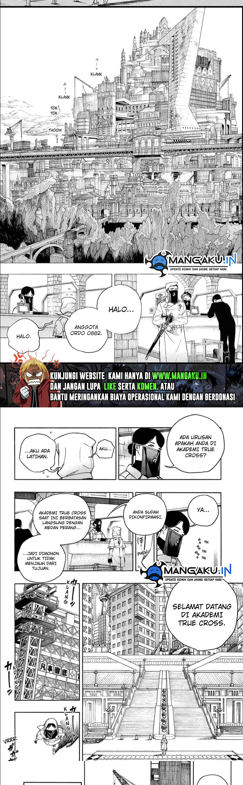 Ao no Exorcist chapter 139