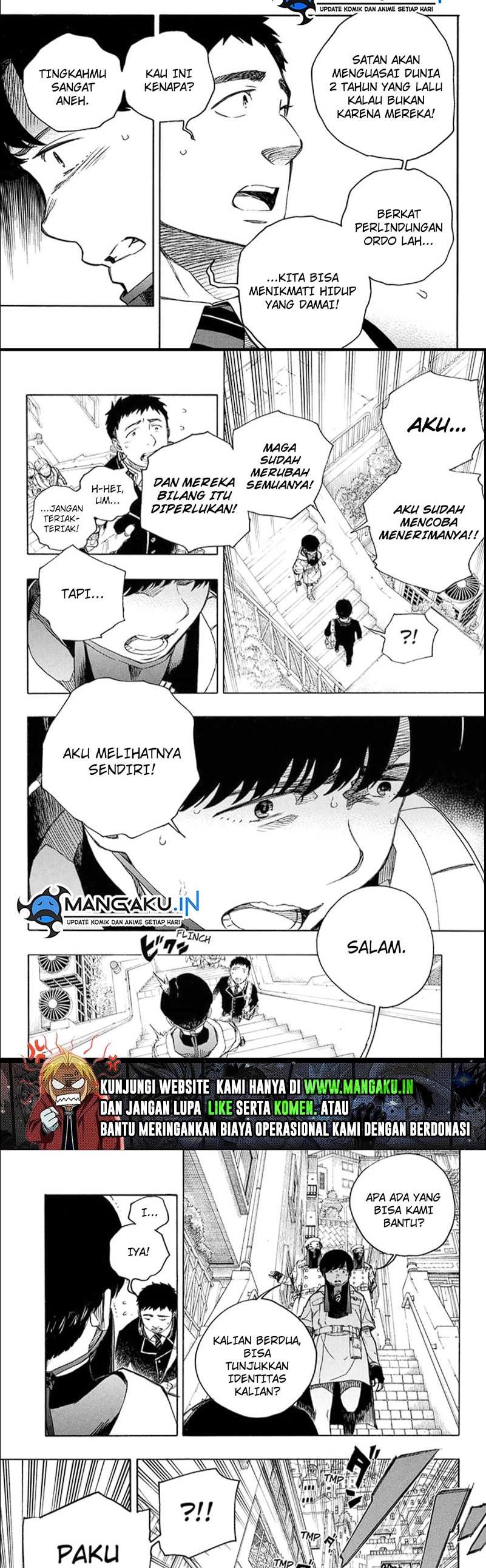 Ao no Exorcist chapter 139