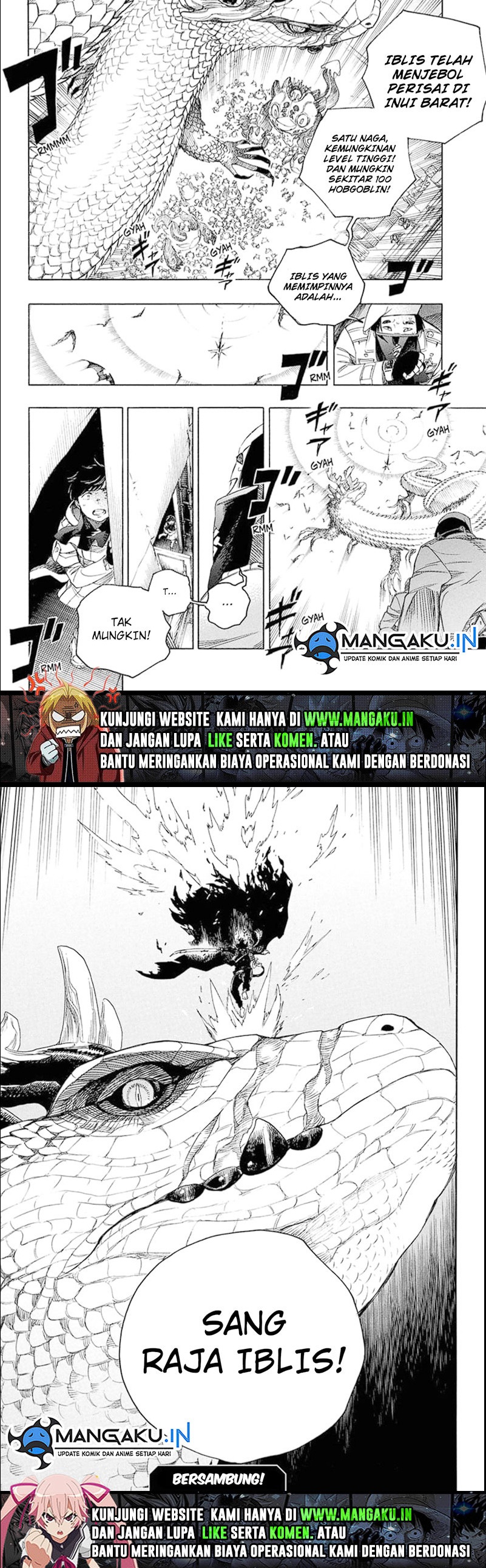 Ao no Exorcist chapter 139