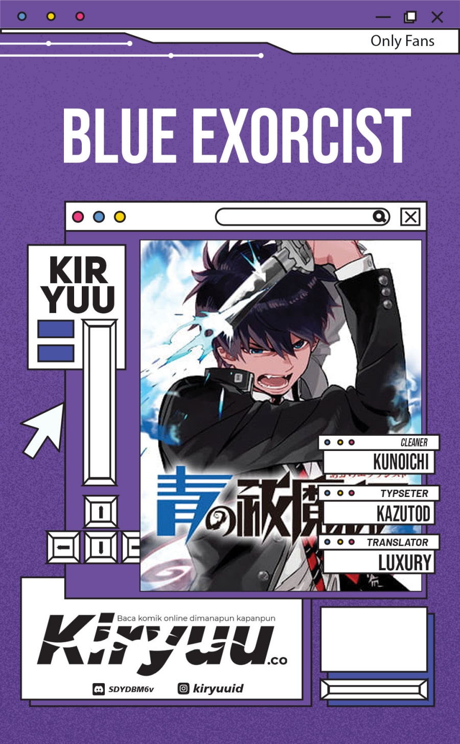 Ao No Exorcist Chapter 158 Bahasa Indonesia