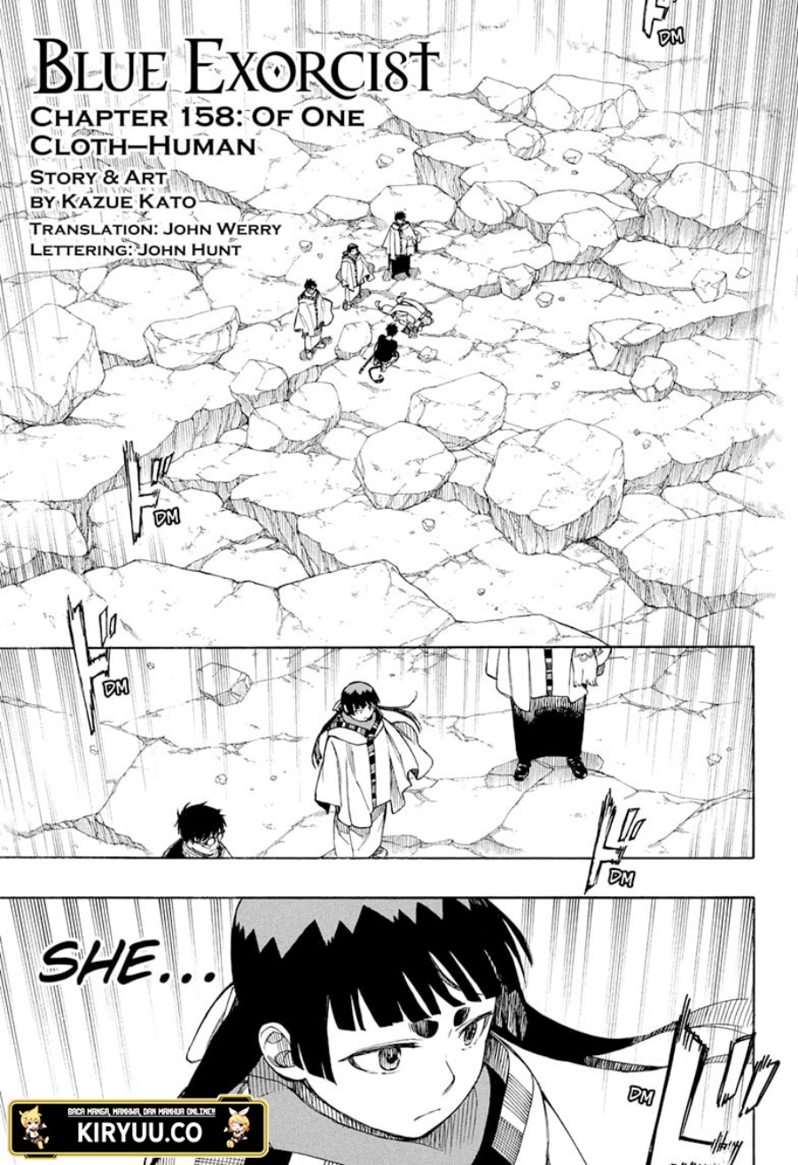 Ao No Exorcist Chapter 158 Bahasa Indonesia