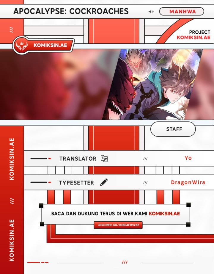 Apocalypse: Cockroaches Gives Me Buff Chapter 03 Bahasa Indonesia