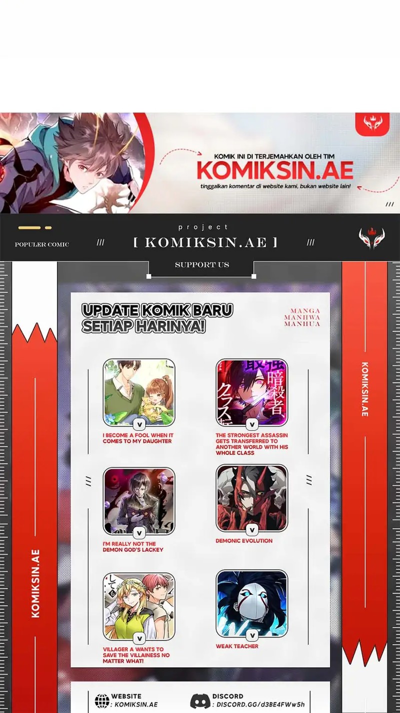 Apocalypse: Cockroaches Gives Me Buff Chapter 44 Bahasa Indonesia