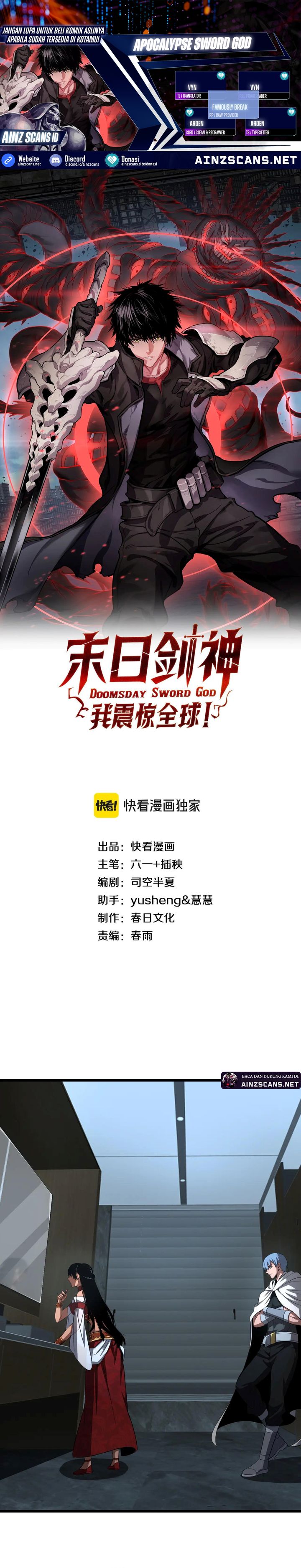 Apocalypse Sword God Chapter 73 Bahasa Indonesia
