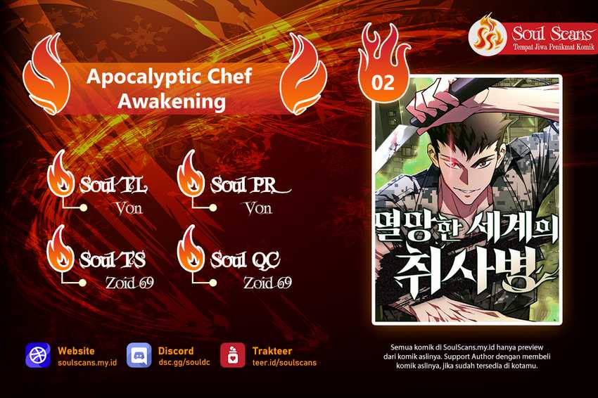 Apocalyptic Chef Awakening chapter 1