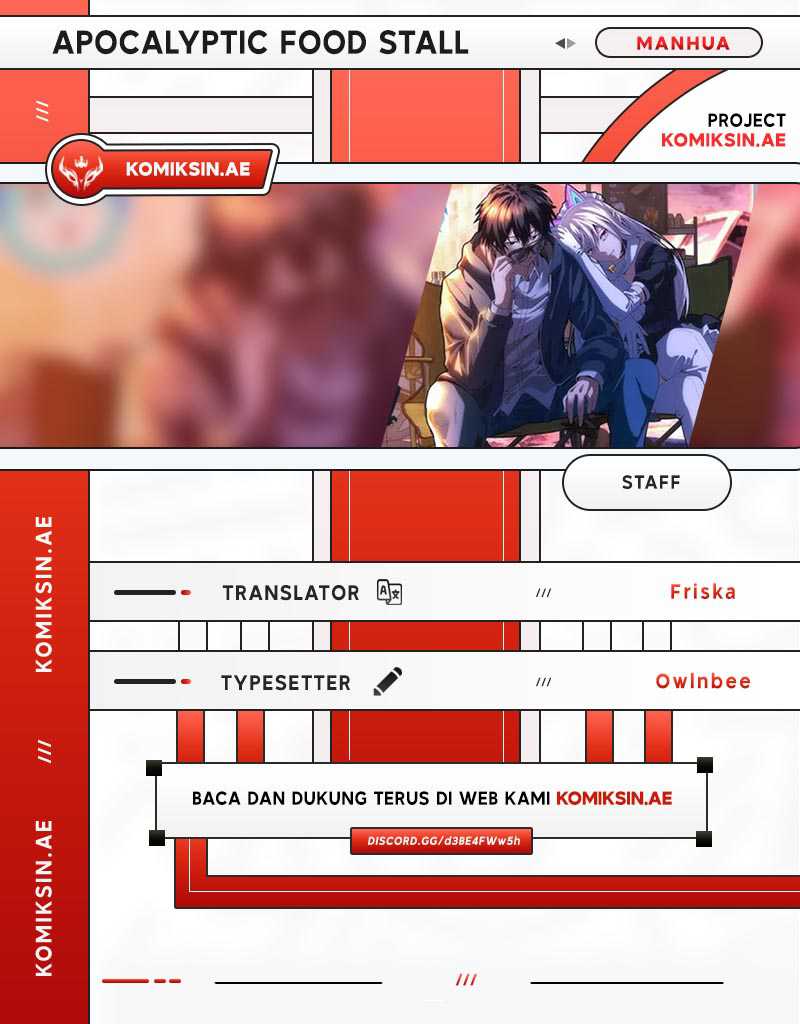 Apocalyptic Food stall Chapter 37 Bahasa Indonesia