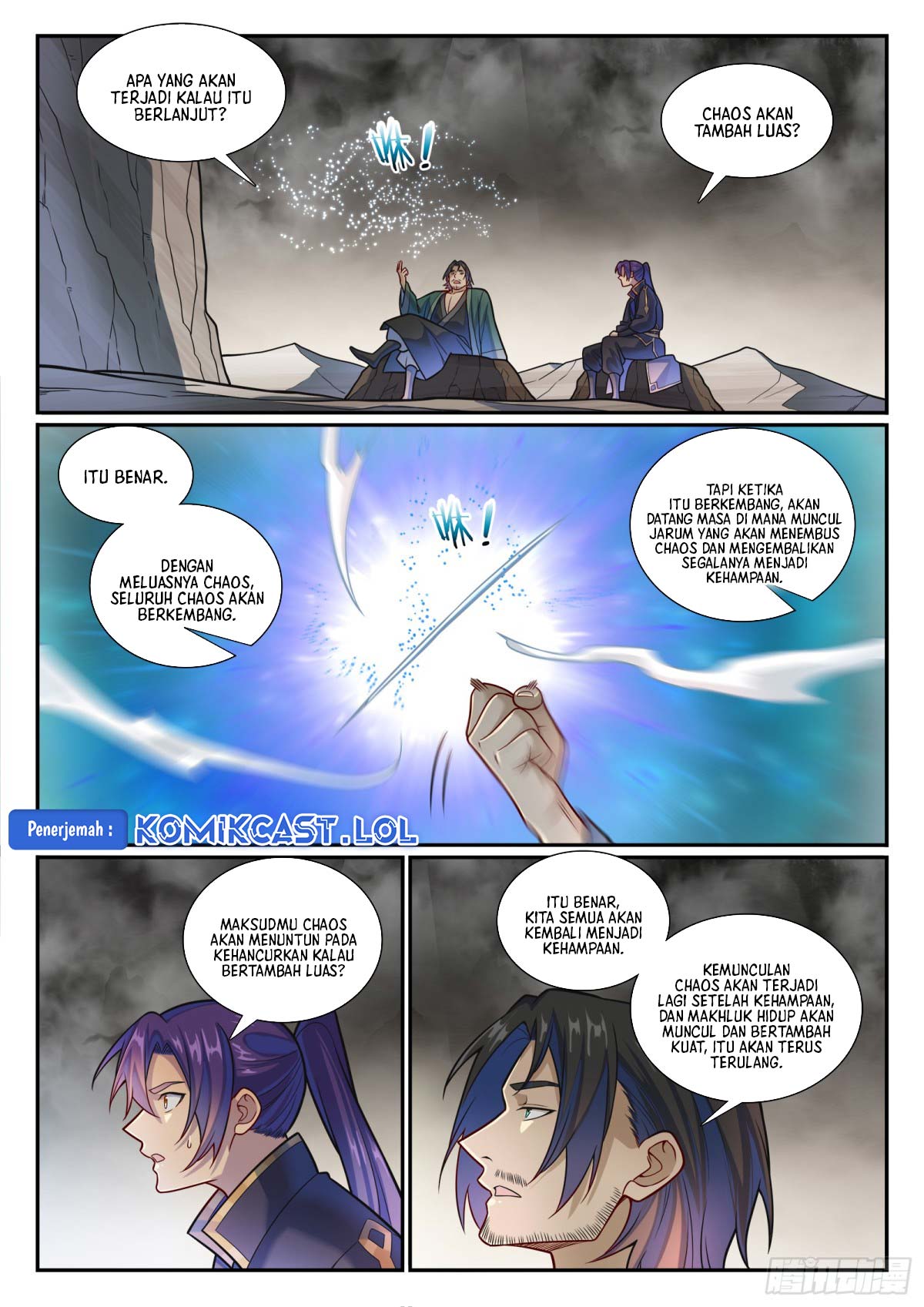 Apotheosis Chapter 1199 Bahasa Indonesia