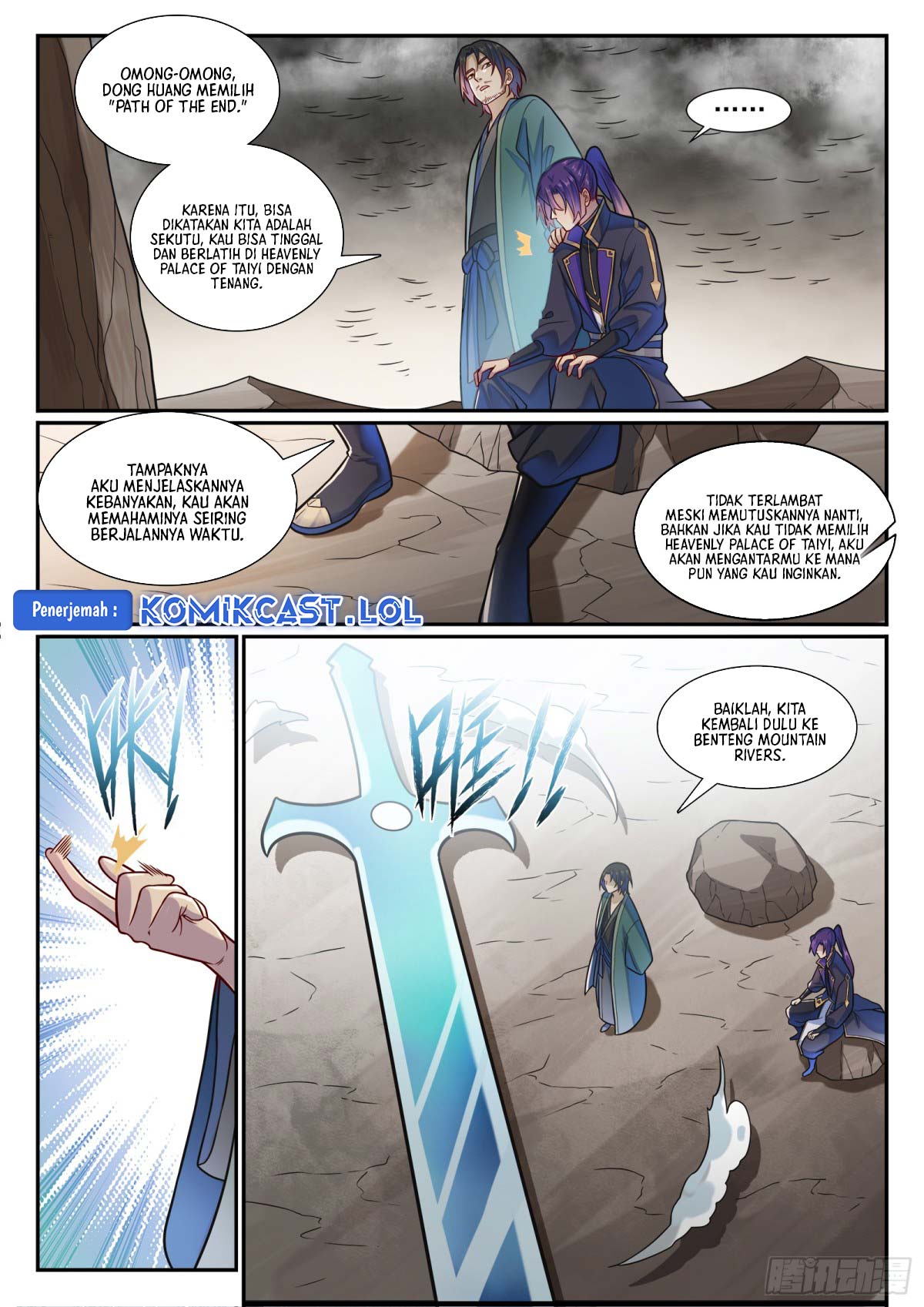Apotheosis Chapter 1199 Bahasa Indonesia