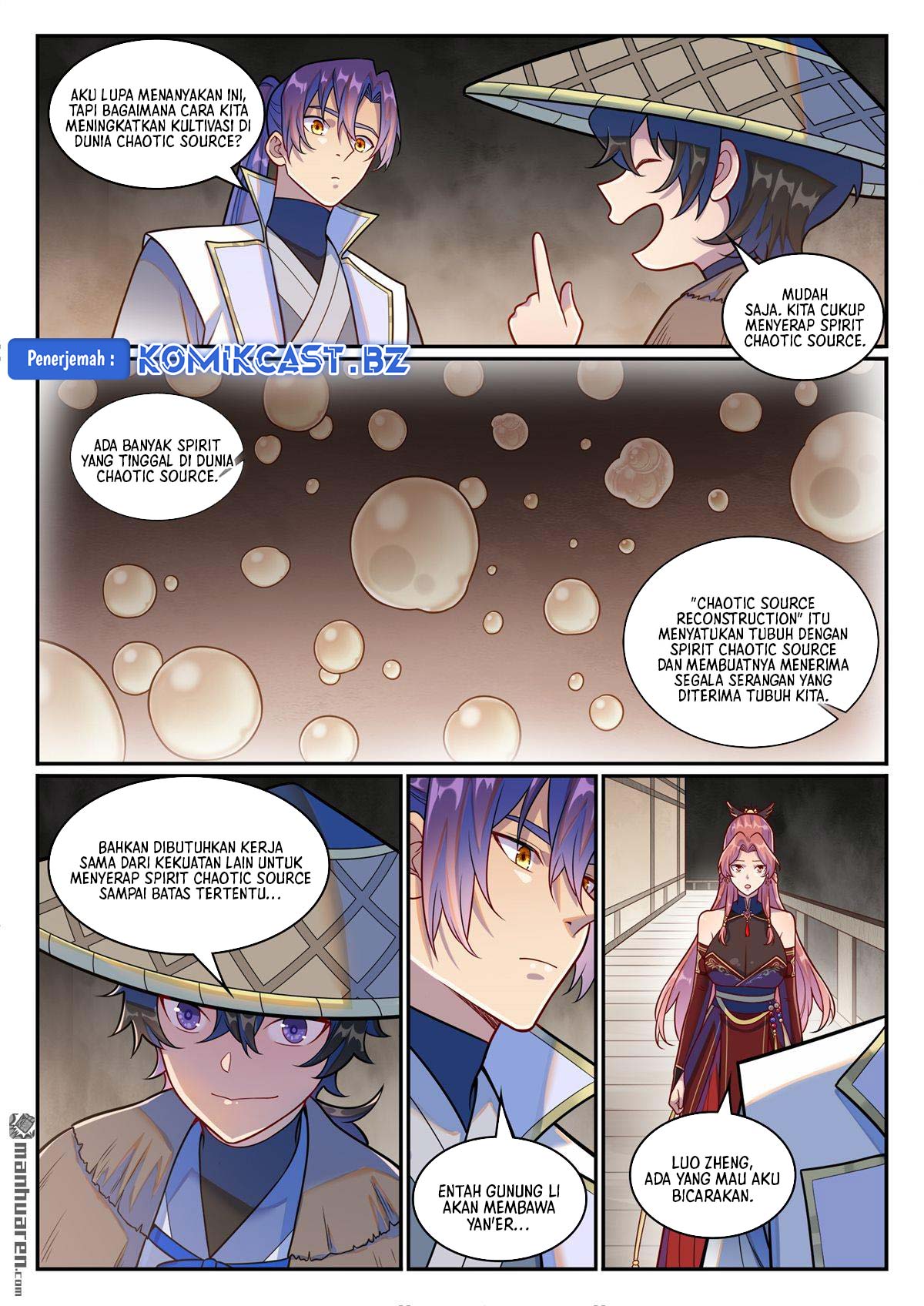 Apotheosis Chapter 1256 Bahasa Indonesia