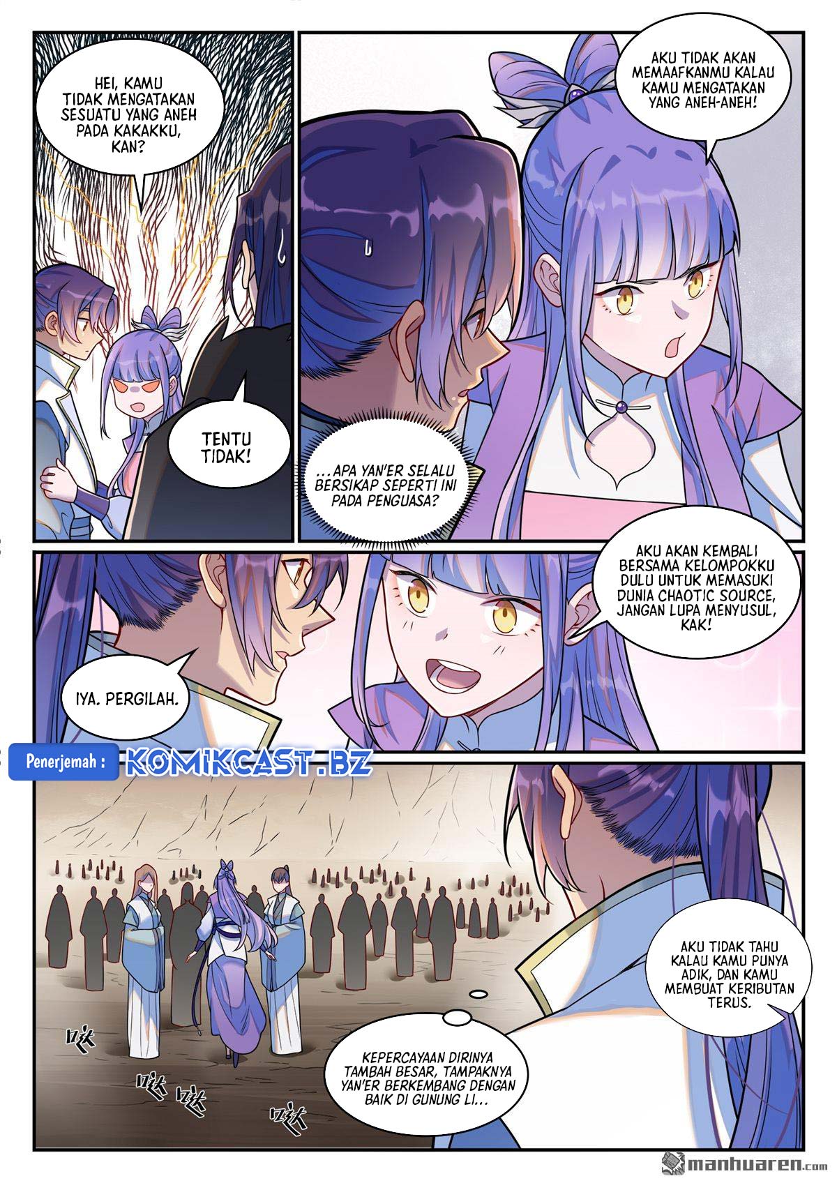 Apotheosis Chapter 1256 Bahasa Indonesia