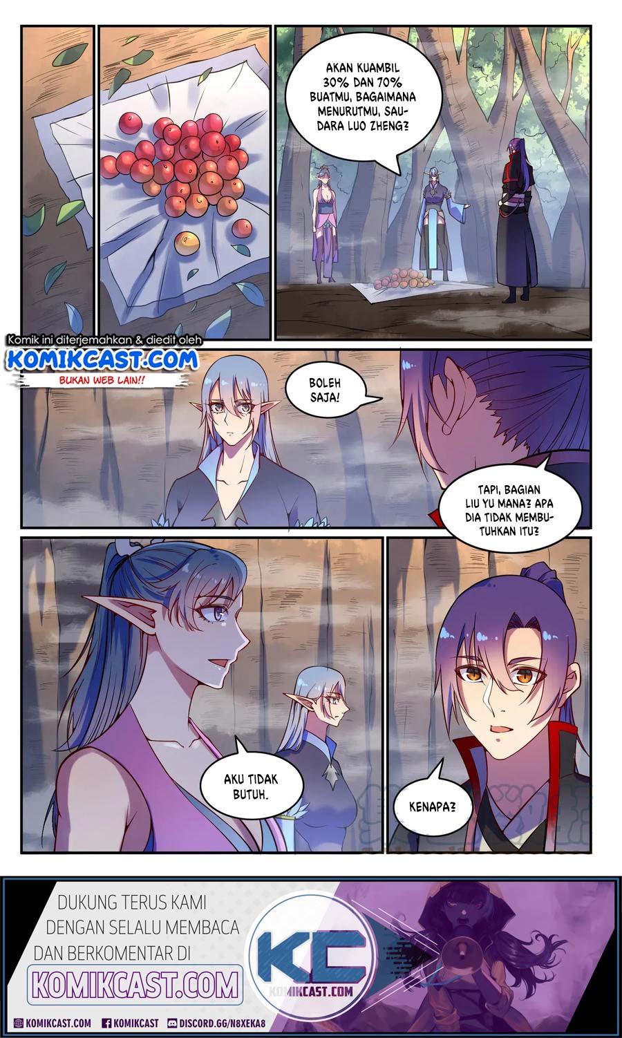 Apotheosis Chapter 606 Bahasa Indonesia