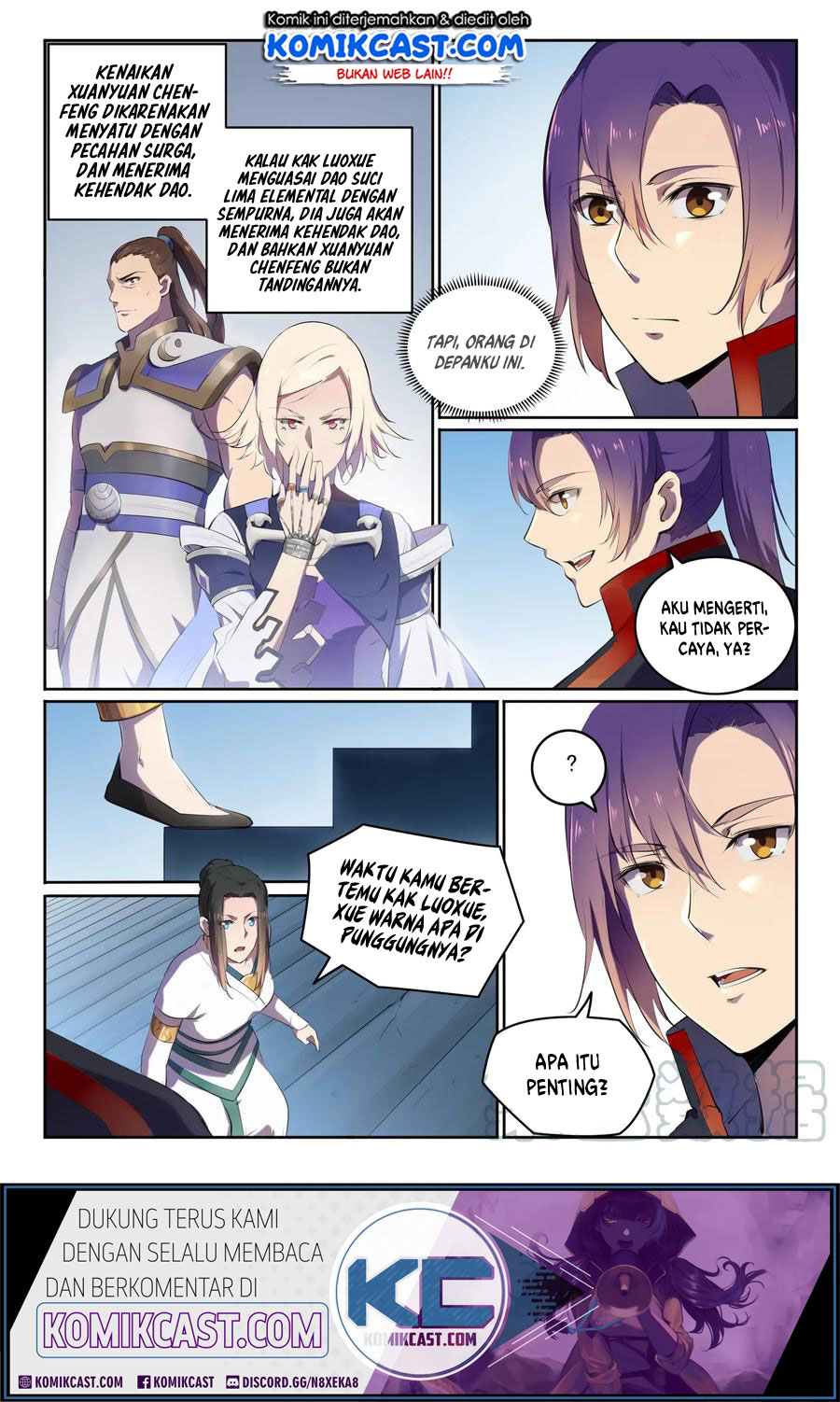 Apotheosis Chapter 616 Bahasa Indonesia