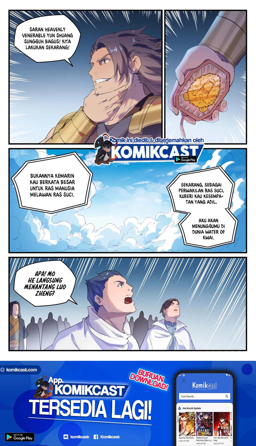 Apotheosis Chapter 783 Bahasa Indonesia