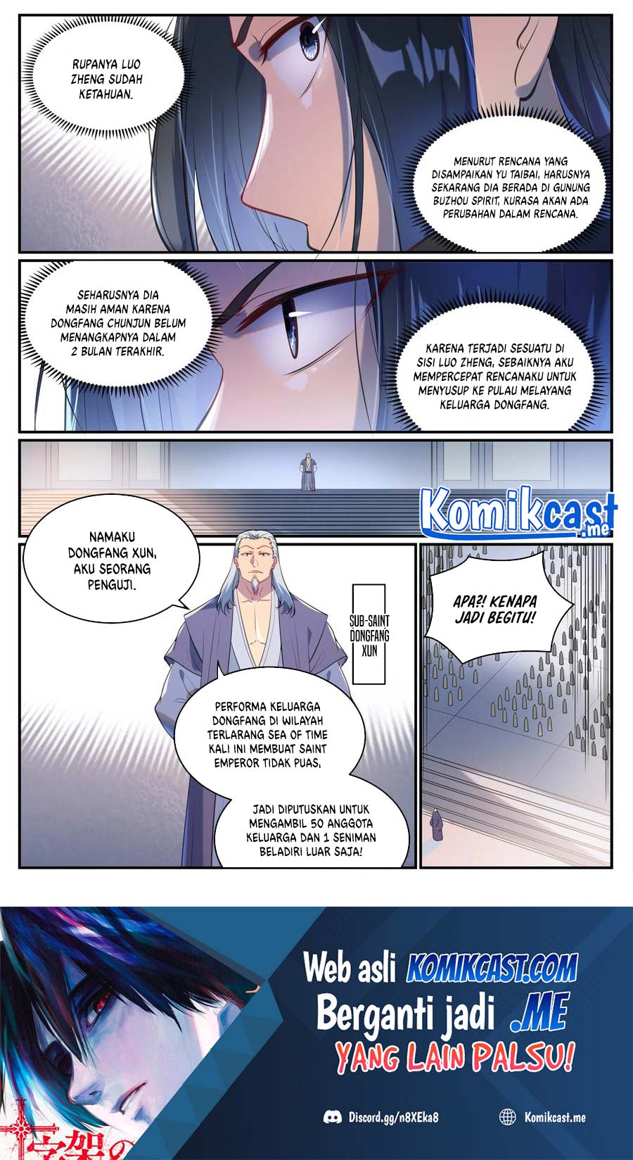 Apotheosis Chapter 939 Bahasa Indonesia