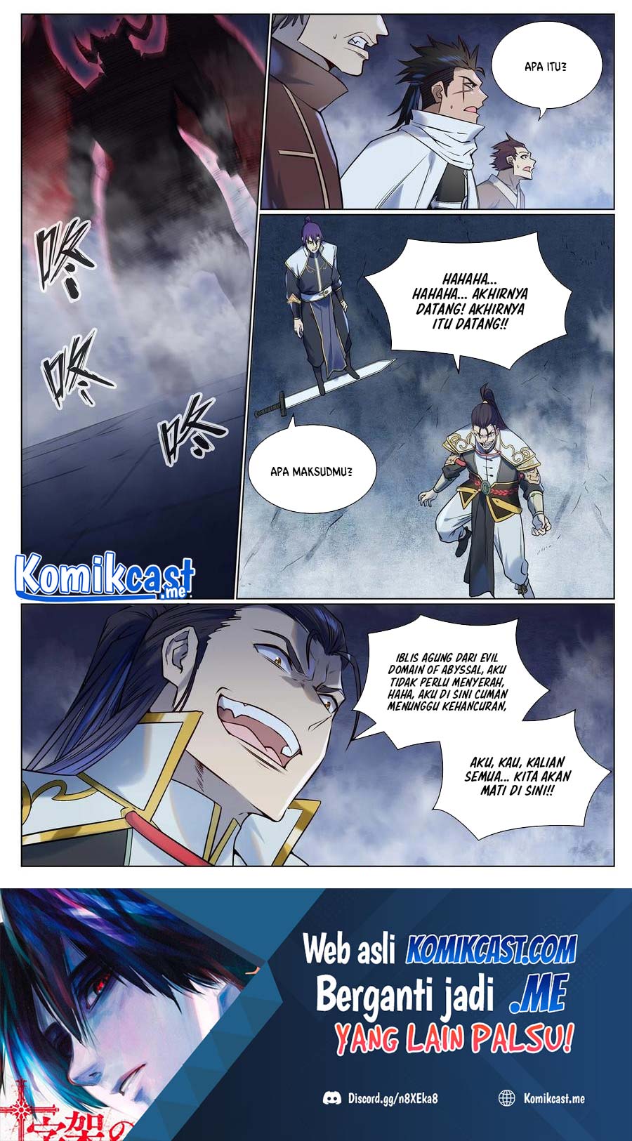 Apotheosis Chapter 962 Bahasa Indonesia