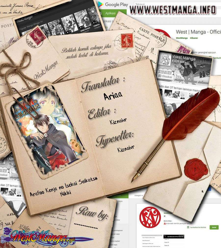 Arafoo Kenja no Isekai Seikatsu Nikki Chapter 25 Bahasa Indonesia