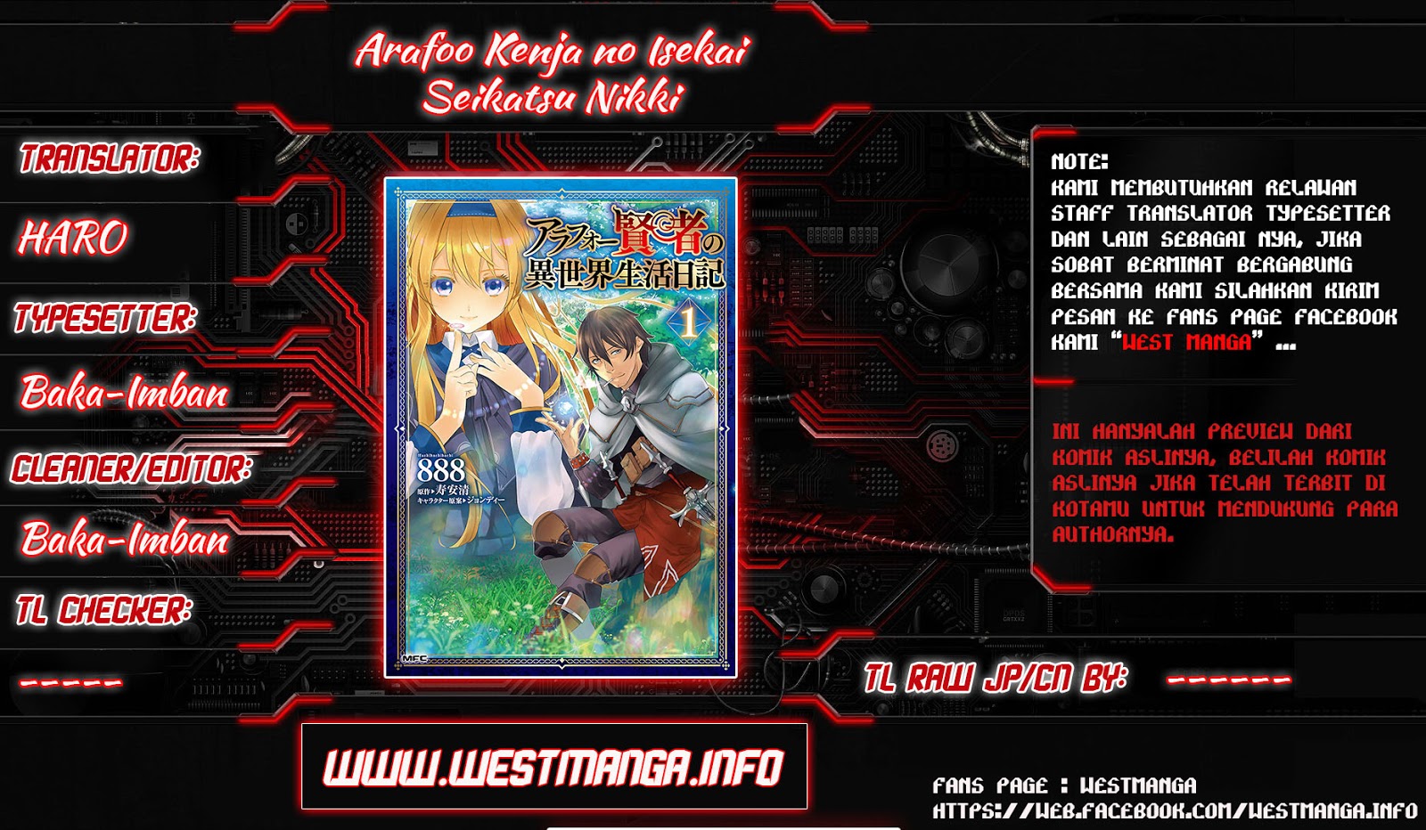 Arafoo Kenja no Isekai Seikatsu Nikki Chapter 06 Bahasa Indonesia