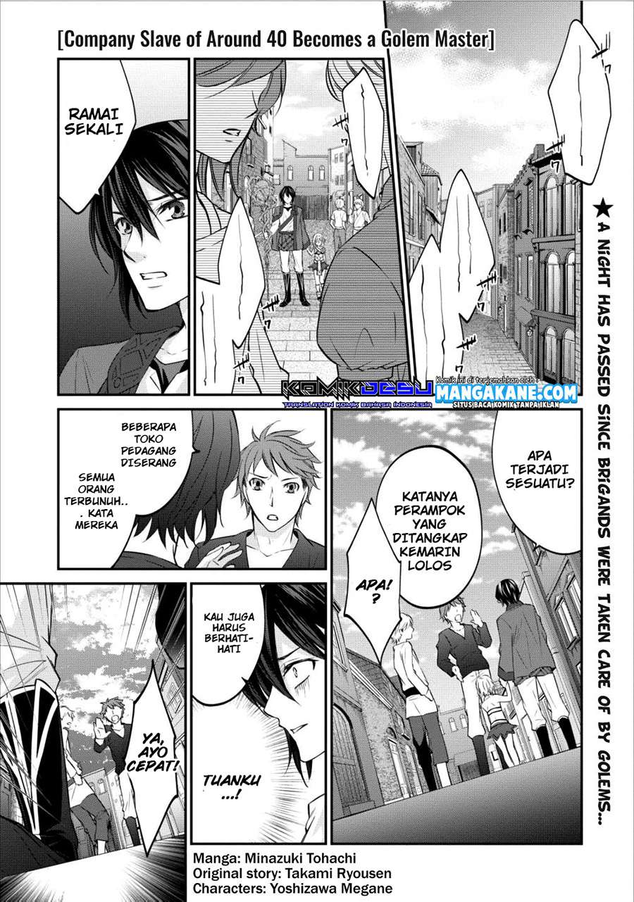 Arafoo Shachiku no Golem Master Chapter 04 Bahasa Indonesia