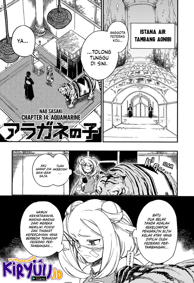 Aragane no Ko Chapter 14 Bahasa Indonesia