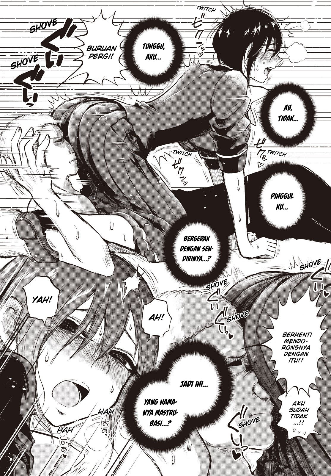 Arakure Ojousama Wa MonMon Shiteiru Chapter 04 Bahasa Indonesia